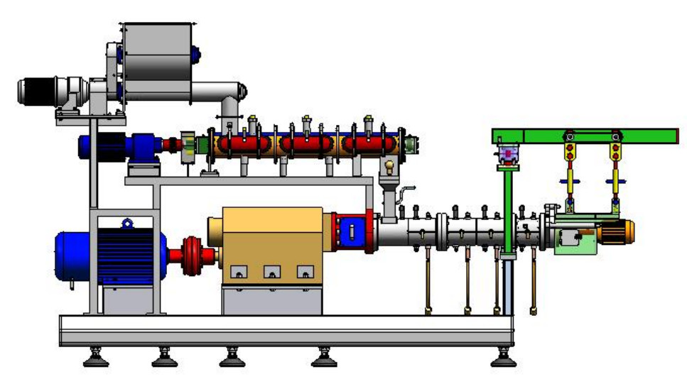  fish feed machine