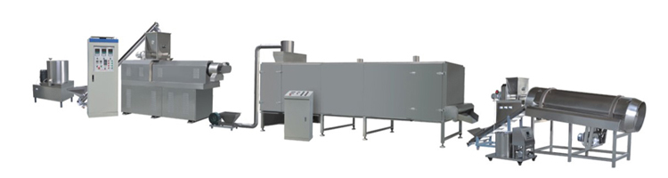 Pet food processing machine