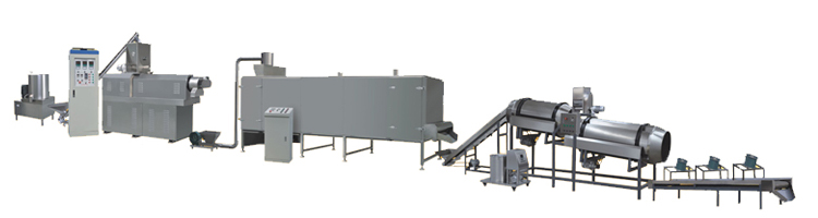 Pet food processing machine