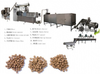 Fish feed floating machine