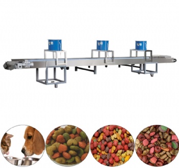 Dry dog food pellet machine