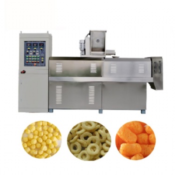 Snack extruder machine