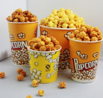 Caramel popcorn machine