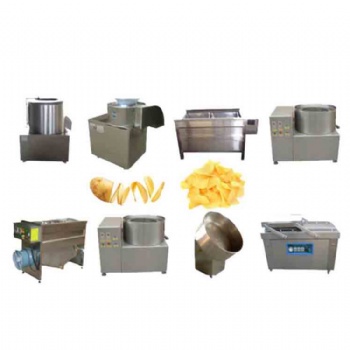 Fresh potato chips processing line