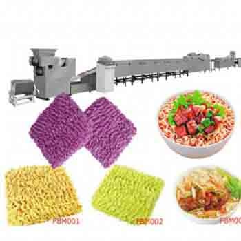 Instant noodle processing line