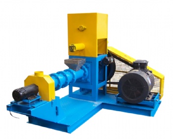 Aquatic floating fish food extruder machine