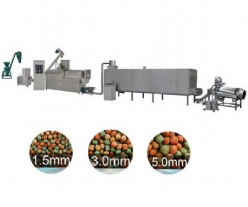 漂浮膨化鱼饲料生产线