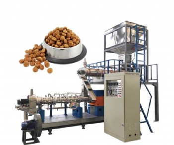 Pet food processing machine