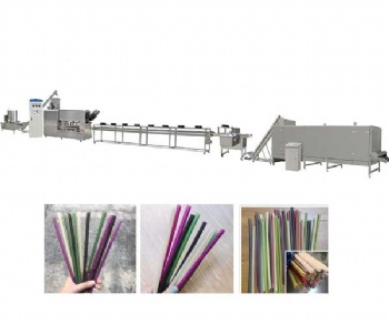 Edibe drinking straw production line