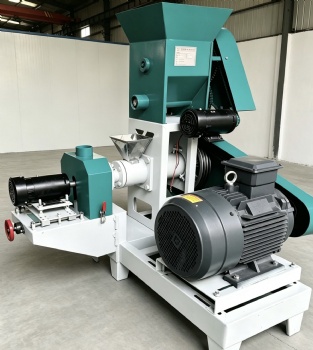 Single screw puff snacks food extruder